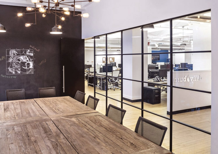 Ścianka loftowa Sopot.